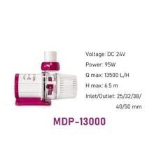 와이파이 스마트 물 반환 펌프 디스플레이 컨트롤러 담수 해양 어항 탱크용, 1개, 7. MDP-13000