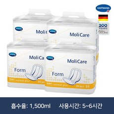 성인용기저귀 프리미엄 일자형_4팩, 없음, 상세설명 참조