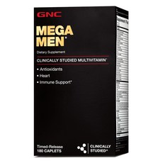 GNC 메가맨 180정 (캐플렛) Mega Men 180caplets, 180개