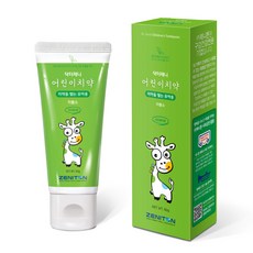 제니튼 닥터제니 저불소 어린이 치약, 60g, 2개