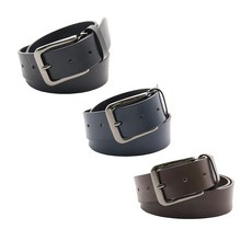 (하이레더) 베르타니 통가죽 벨트 3종세트