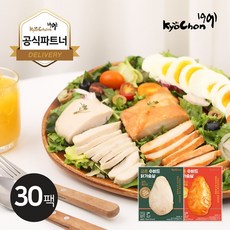 기타 [교촌] 수비드 닭가슴살 115g 2종 30팩, 갈릭올리브 30