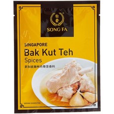 싱가포르 송파 바쿠테 소스 보양식 스팀보트 Bak Kut Teh Spices x 2개, 30g