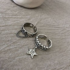 오각형보석반지