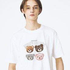 [베어프렌즈] 면티 VERDI BEAR 남자 여자 기능성 반팔 티셔츠 8color