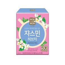 녹차원 쟈스민허브차 20티백, 1g, 20개입, 1개