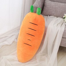 과일 채소 배추 인형 쿠션 침대 소파 등받이 솜 미니 베개 쓸데없는 선물, 당근