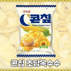 크라운 콘칩 초당옥수수맛 70g, 12개