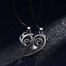 100가지언어사랑해목걸이장미케이스