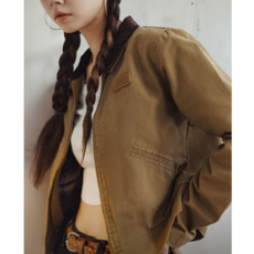 여성 자켓 디트로이트 아메리칸 빈티지 터틀넥 카고 캔버스 코트 봄가을 Detroit Jacket FXYW2408238