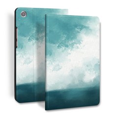 쁨픽 태블릿보호커버 4보호케이스 101 4PLUS 테블렛PC MIPAD 2충격흡수 8인치 초슬림 쌀 3가죽북커버 큐트 79, 블루 요트 @수집가 구매함  강화유리