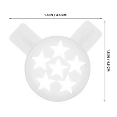 상업용 아이스크림 기계 깍지 재사용 가능한 쉐이핑 디펜서 공급, [01] White 1