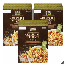 풀무원 슈퍼곡물 렌틸 귀리 뮤즐리, 400g, 15개