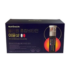 뉴트리원 올인원 종합비타민 이뮨샷 액상20ml+캡슐500mg+정제700mg 14입, 1개