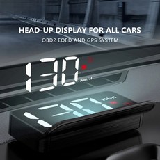 OBD2 HUD 자동차 헤드 업 디스플레이 속도계 모니터 온보드 컴퓨터 앞 유리 프로젝터 디지털 전자 자동차 액세서리 M3, M3-HUD