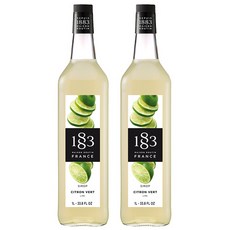 1883 라임시럽 1000ml 2개세트