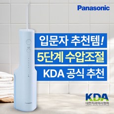 파나소닉 휴대용 무선 구강세정기 IPX7 방수 워터 치아 치간 물치실 세척기 EW-DJ26, EW-DJ26(화이트믹스), 화이트믹스