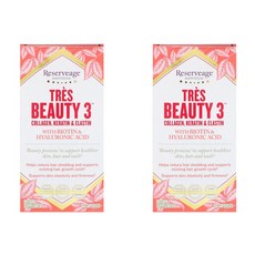 ReserveAge Nutrition Tres Beauty 3 90개정 2개, 선택, 상세설명참조
