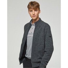 닥스 골프 남성 19FW 그레이 멜란지 울혼방 집업가디건 DGSW9D753G2