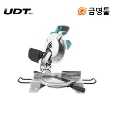 UDT UMS-10B 각도절단기 10인치 1800W 톱날포함 목공용각도기 먼지주머니포함, 1개