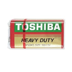 도시바 TOSHIBA 9V 건전지 10개입 (9볼트 6F22), 1개
