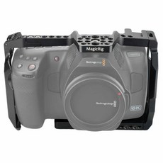 MagicRig BMPCC 6K 프로6K G2 케이지 콜드 슈 NATO 레일 ARRI 홀 포함 블랙매직 디자인 포켓 시네마 카메라