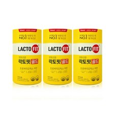 [종근당건강] 락토핏 골드 3통(150포), 100g,