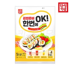 한성 김밥준비 한번에 OK 505gx3개/ 일반박스 발송, 3개, 505g