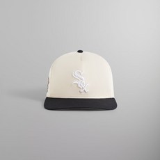 KITH for 47 시카고 화이트삭스 히치 스냅백 모자 샌드리프트