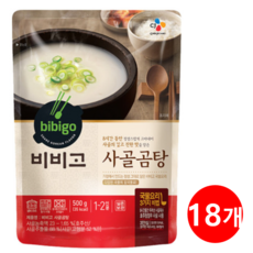 비비고 사골곰탕, 500g, 18개