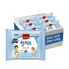 상하치즈 유기농 첫치즈(6개월-12개월 첫치즈) 60매, 단품, 단품