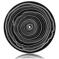 Turntable Mat for Vinyl LP Record PlayersLP Slip Mat 7.8-inch Diameter Anti Static Vibration DampeningEnhance Sound Performance, 옵션 3 Size = VMO-019