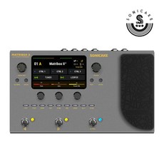 Sonicake Matribox 2세대 QME-100 기타 멀티이펙터 프로세서 FX루프 MIDI, 1개