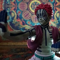 우츄컴퍼니 아카자 피규어 귀멸의칼날 굿즈 반프레스토 바이브레이션 스타즈, 단일팩