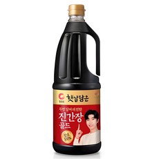 햇살담은 청정원 두번달여 더 진한 진간장골드, 1.7L, 1개