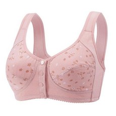 수유브라 임산부 빅사이즈 속옷 브래지어 임산부용 무선 전면 개방 수유 브라 부드러운 통기성 심리스 출산 모유 지지대