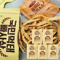 공유관 국민먹태 빠사삭 50g(먹태 20g 소스 30g) 5봉지 맥주안주 먹태 영양간식, 5개, 50g