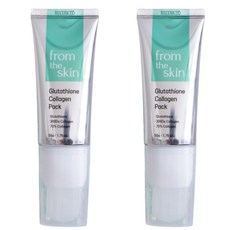 1+1 프롬더스킨 글루타치온 콜라겐 팩 50g 김청 필오프팩 마스크팩 피부진정 보습 광채 홈쇼핑