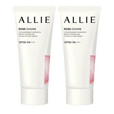 ALLIE Rose Chaire 알리 쉬어 로즈 체어 크로노 뷰티 컬러 튜닝 톤 업 UV 선크림 60g 2팩