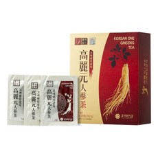 고려원 인삼차 50티백 Ginseng Tea 50T 인삼과립차 (W5FA950), 50개, 1개, 50개입, 3g