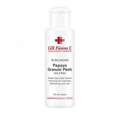 셀 퓨전 C 파파야 그래뉼 필드 마일드 딥 클렌저 50g / 1.76oz-모든 피부 타입에 천연 효소가 함유 된 마일드 딥 클렌저 Cell Fu