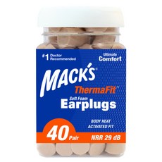 Macks 떨마핏 수면 귀마개 80p, 1세트