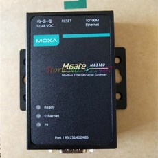 MOXA MGate MB3180 1 포트 표준 게이트웨이 Modbus 개, 1개