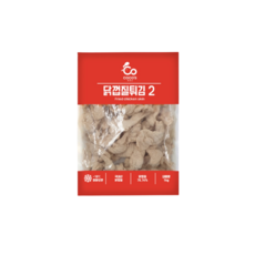 코코스 냉동 닭껍질 튀김 (1kg) 치킨 에어프라이어, 1개, 1kg