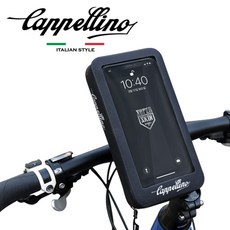 카펠리노 Cappellino 자전거 스마트폰 방수케이스 RX-TOUCH, 블랙