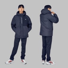 미즈노 22FW 퍼텍스 미드 패딩 자켓 가볍고 스포티한 무드의 아우터 남여공용 32YE263009 블랙 308244