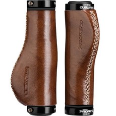 자전거방한토시 오토바이 핸들 방한 장갑 도시 산악 자전거 스쿠터용 소 가죽 핸들 바 커버 MTB 쇠가죽 그립 미끄럼 방지 알루미늄 잠금 장치 1 쌍