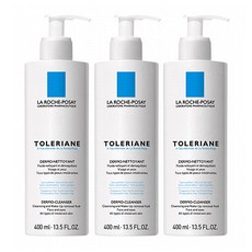 라로슈포제 똘러리앙 더모 클렌징 밀크 400ml 3개, 단품