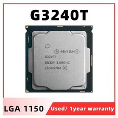 코어 35W G3240T 3M 펜티엄 1150 GHz 듀얼 LGA CPU 프로세서 2.7