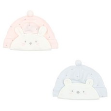 [갤러리아] 압소바(출산백일선물)곰두60수신생모 (AVC-31501)손수건증정, 상세설명참조/색상:핑크/잡화 사이즈:46